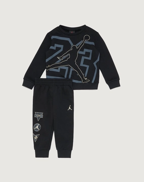 Jordan See Me Shine Fleece Crew Set Toddler Military - inspired fashion Stylish products