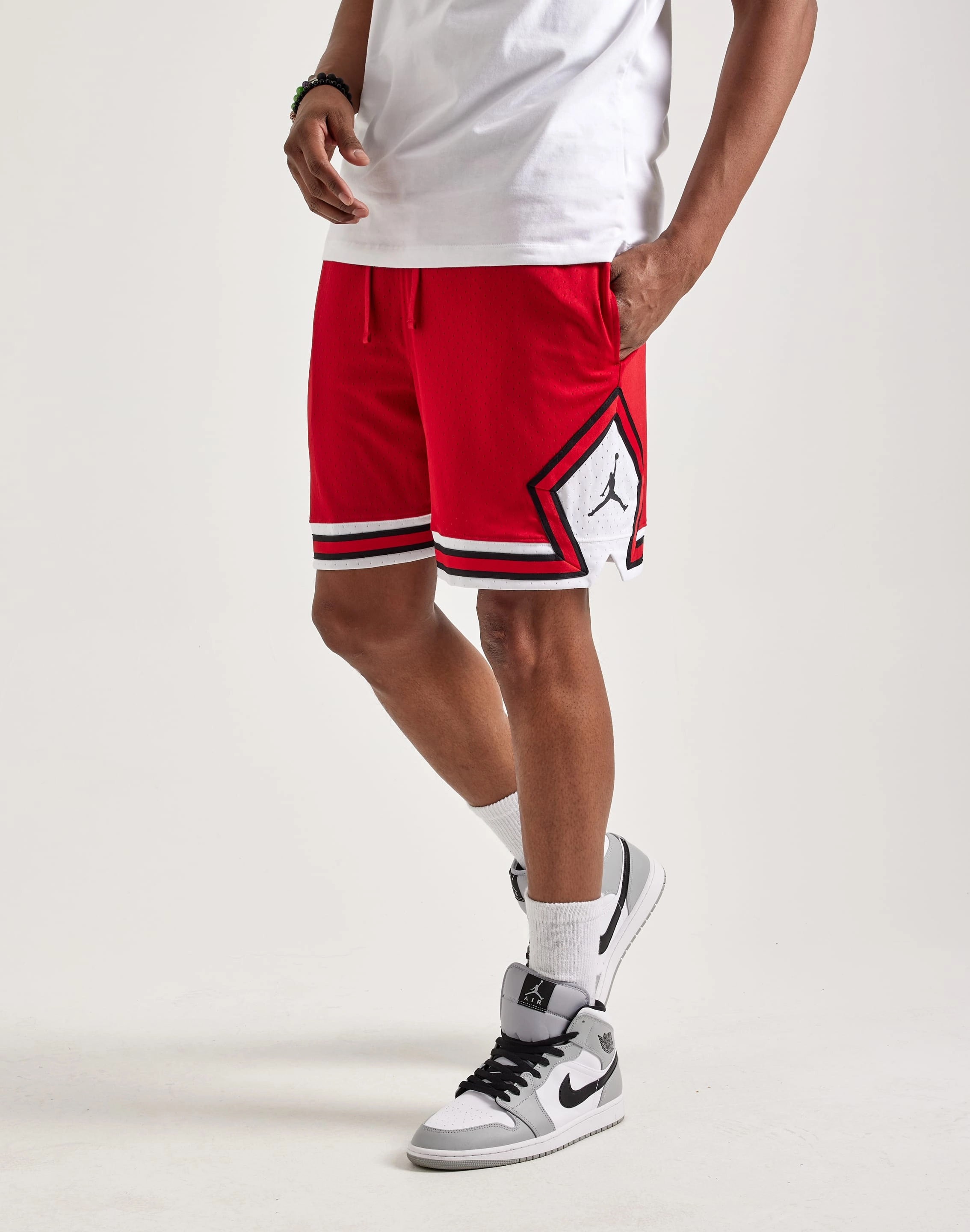 Jordan Sport Dri-FIT Mesh Diamond Shorts High - end fashion Beachwear items