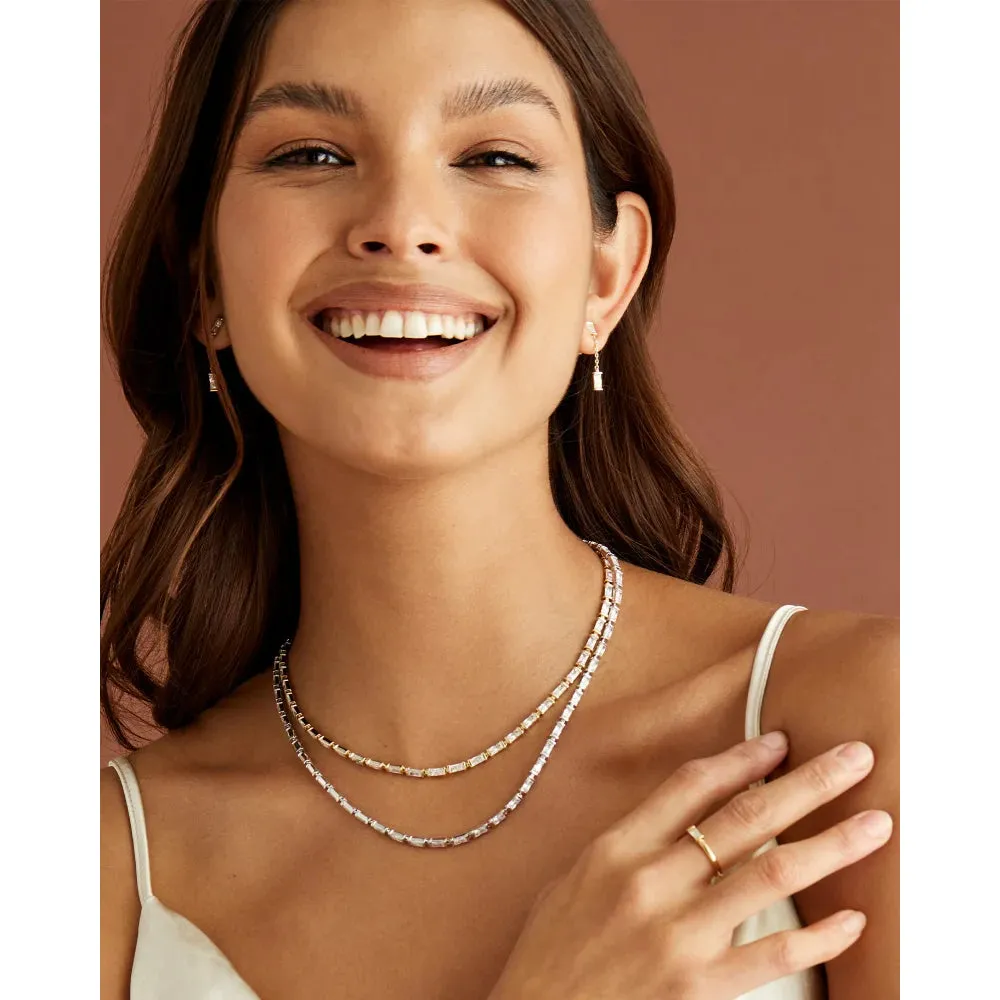Kendra Scott Juliette Band Ring in White Crystal