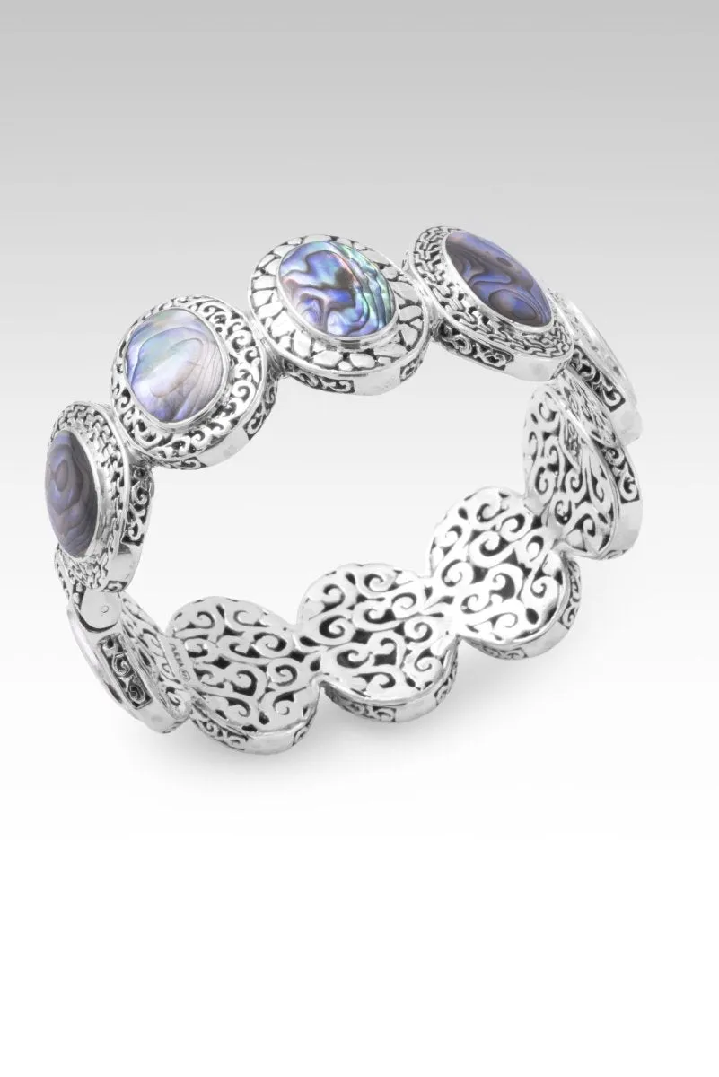 Kind Heart Bangle? in Abalone