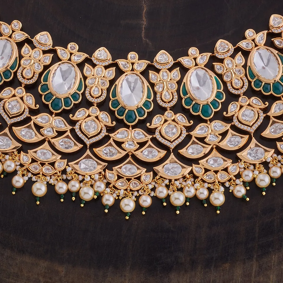 Kundan Necklace 164033