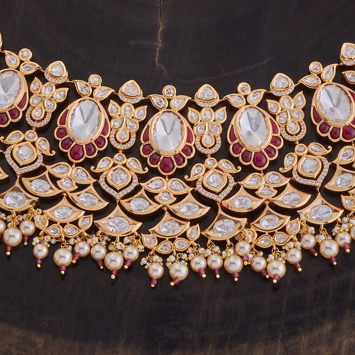 Kundan Necklace 164033