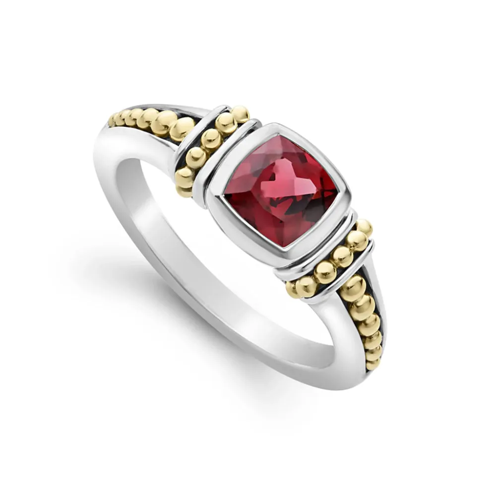 Lagos Caviar Color Gemstone Ring