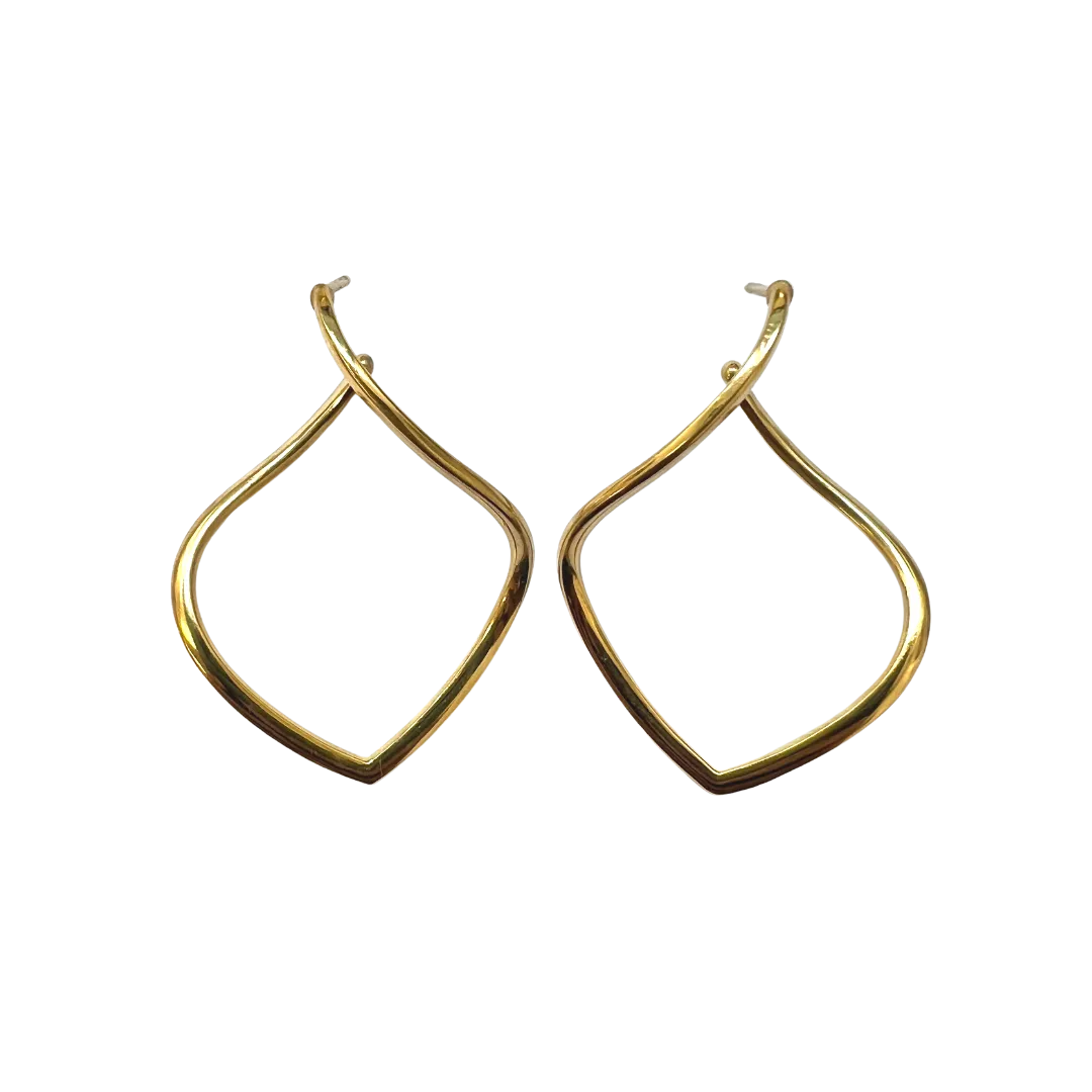 Large Willow Hoop Earrings