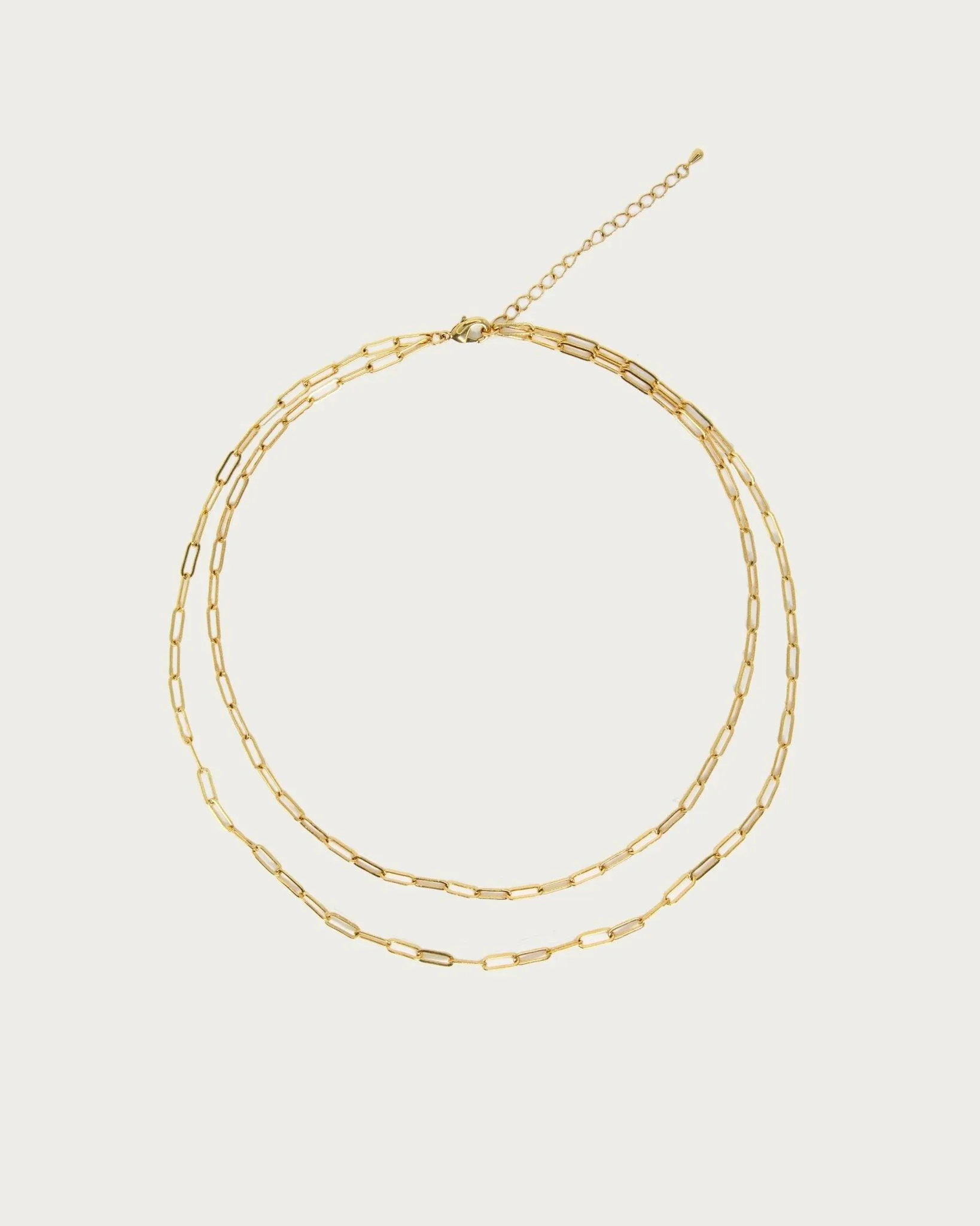 Layered Link Necklace