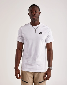 Leather - material fashion Nike Club Embroidered Futura Tee Nylon - included fashion