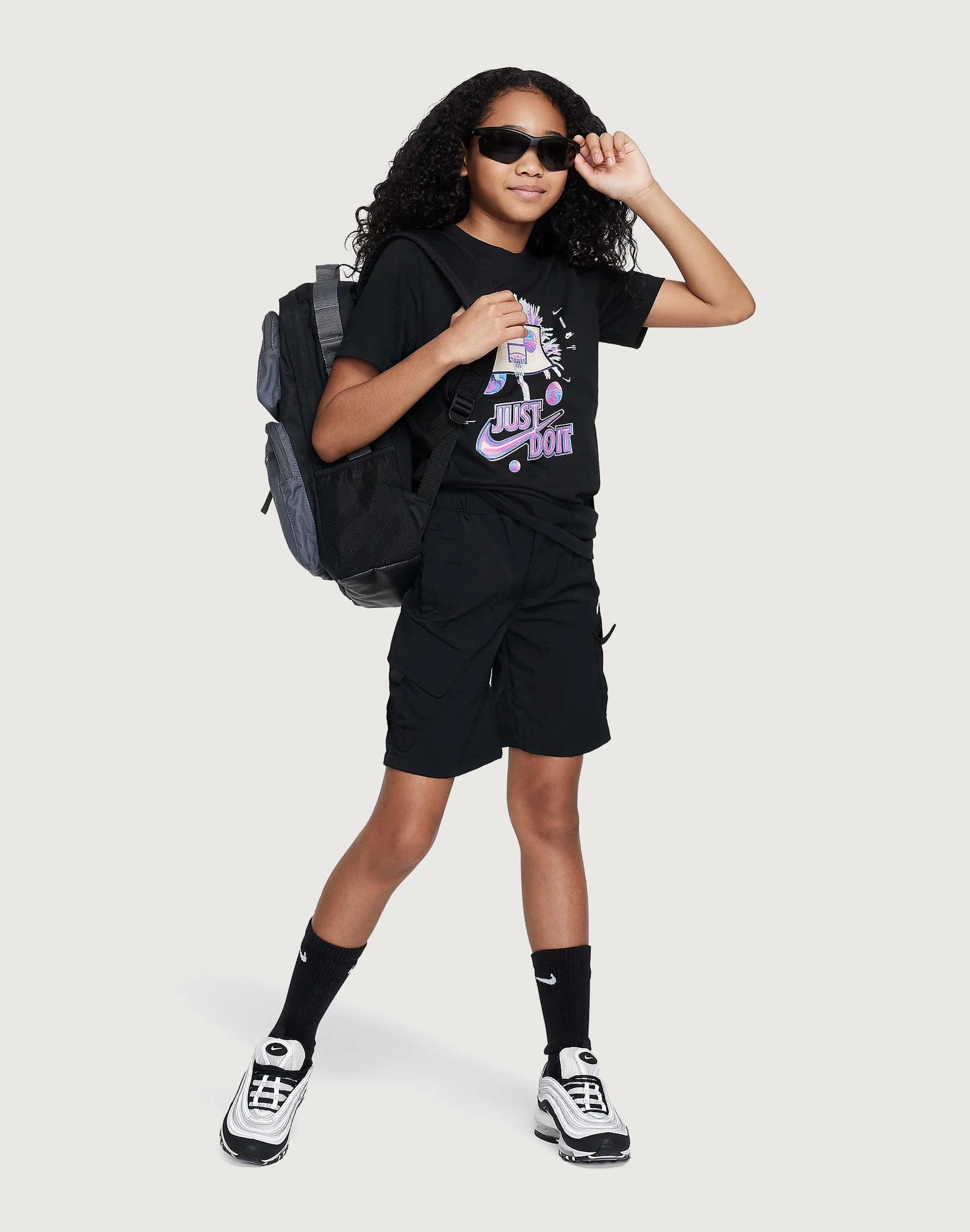 Leather - material fashion Nike Sportswear Tee Grade-School