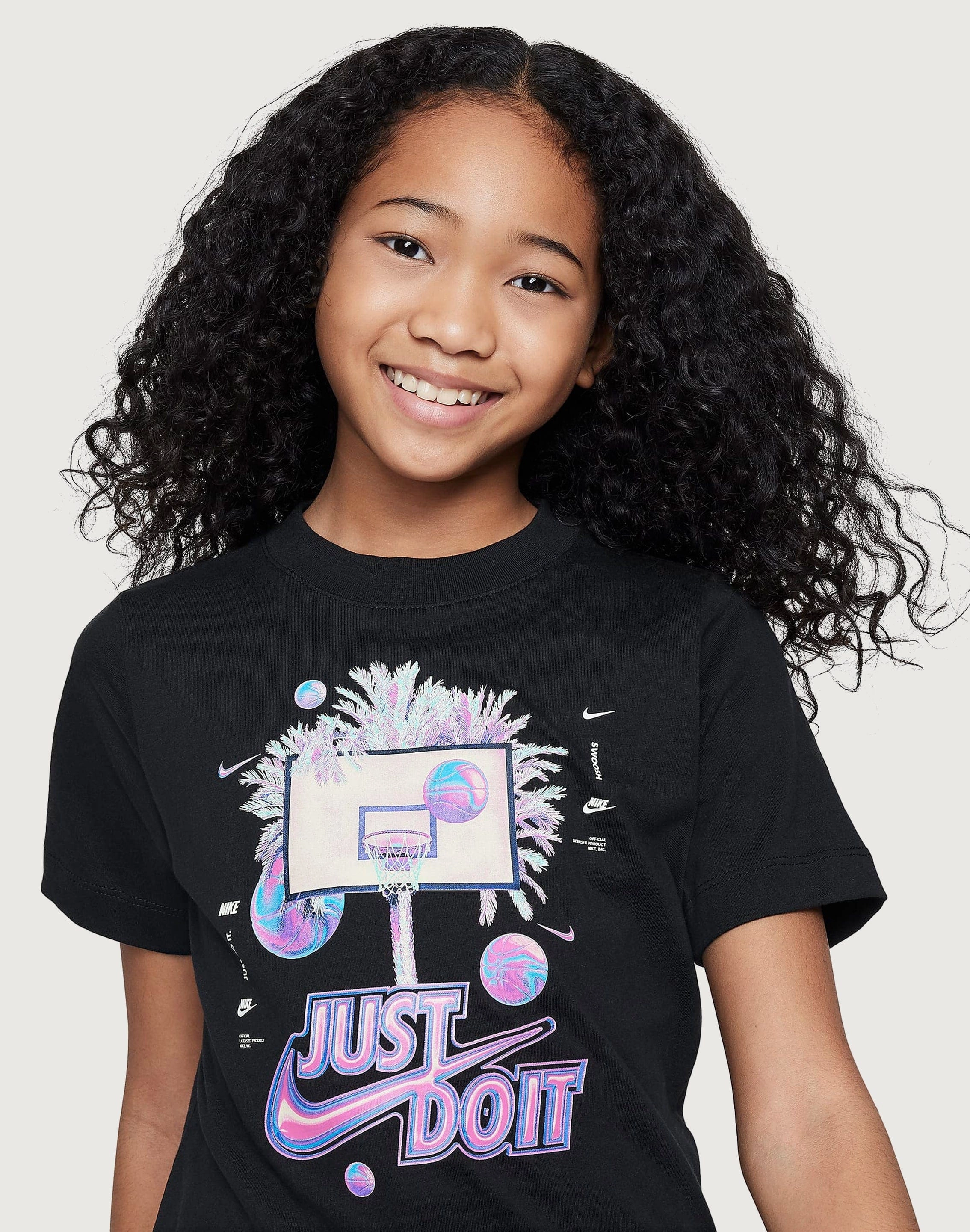 Leather - material fashion Nike Sportswear Tee Grade-School