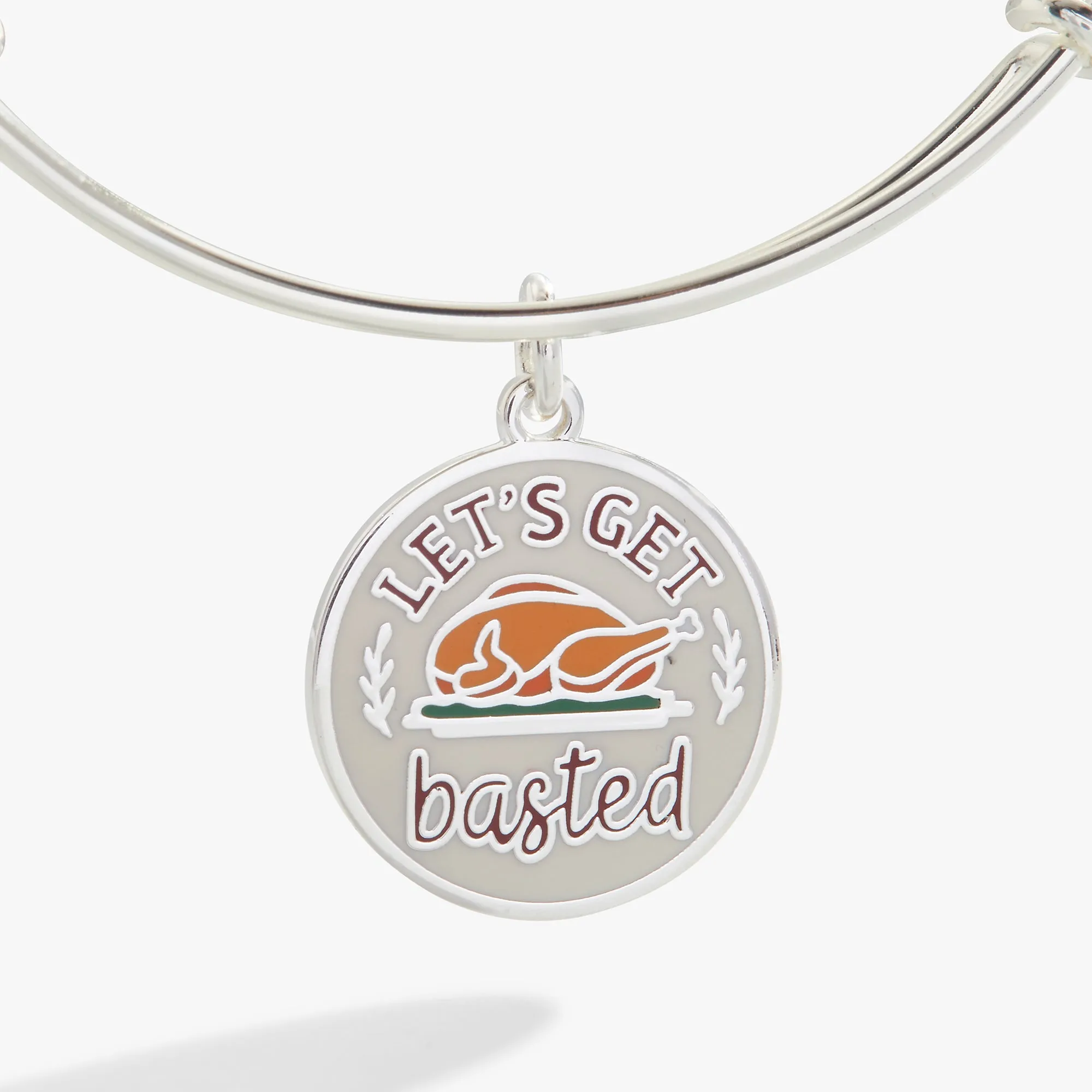 Let's Get Basted Thanksgiving Charm Bangle