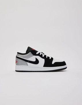 Linen - crafted fashion Jordan Air Jordan 1 Low SE Grade-School Fashion history