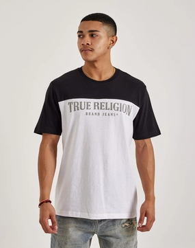 Linen - crafted fashion True Religion Two-Toned Tee Apparel finds