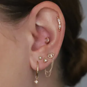 Mel Soldera Deco Ear Crawler Stud