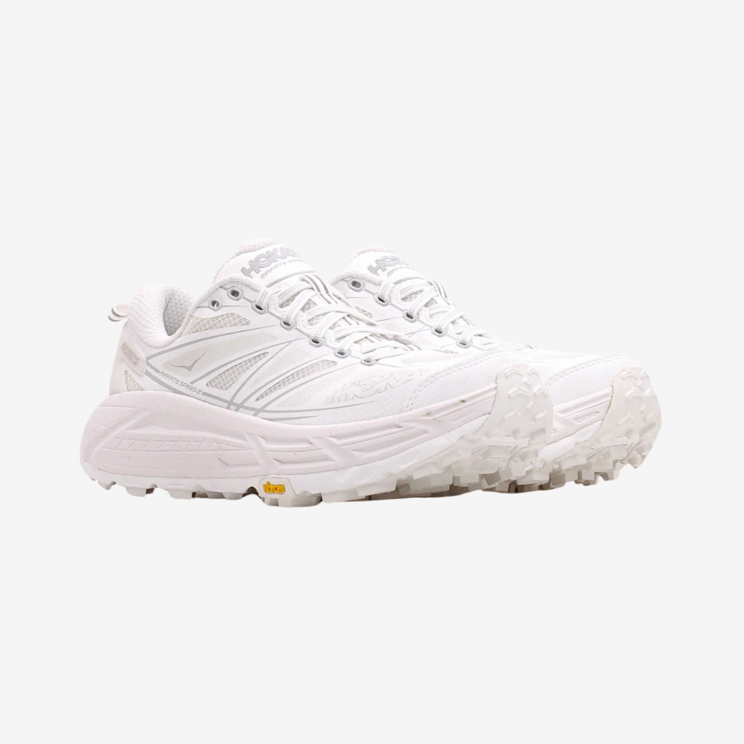 mens hoka mafate speed 2 (white)