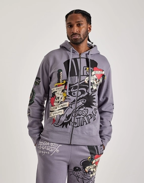 Military - inspired fashion Ed Hardy Skull Full-Zip Hoodie Fashion bloggers' picks