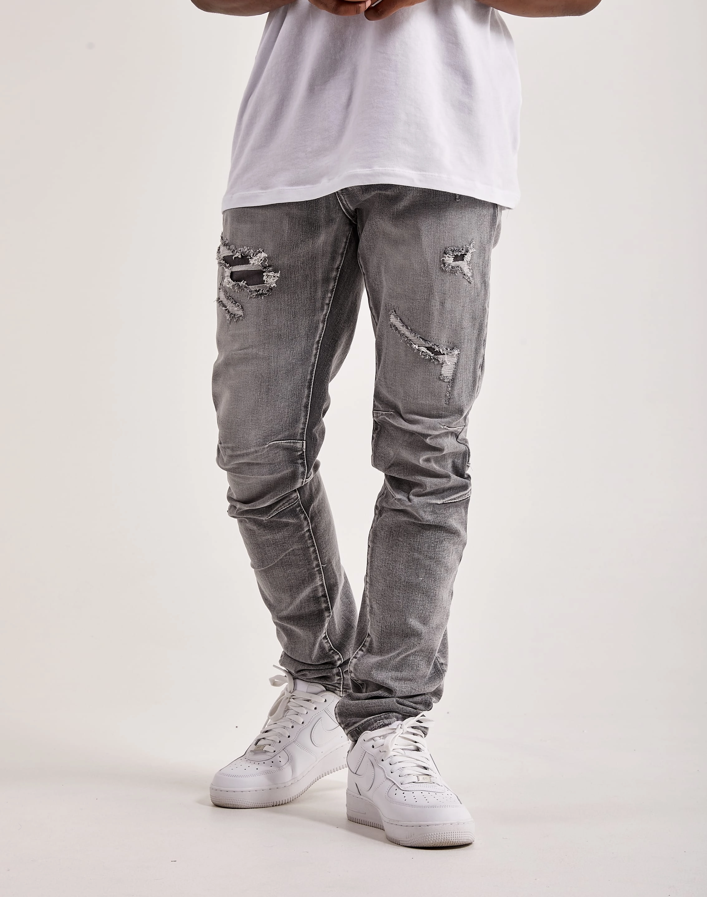 Military - inspired fashion Smoke Rise Vintage Wash Denim Jeans Evening wear