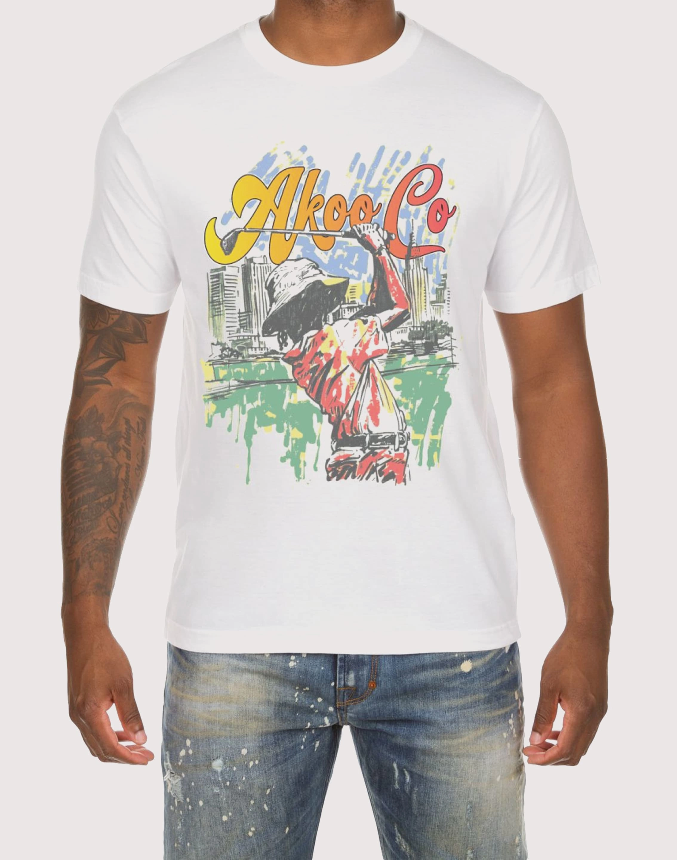 Minimalist fashion Akoo Fore Tee Seasonal wear