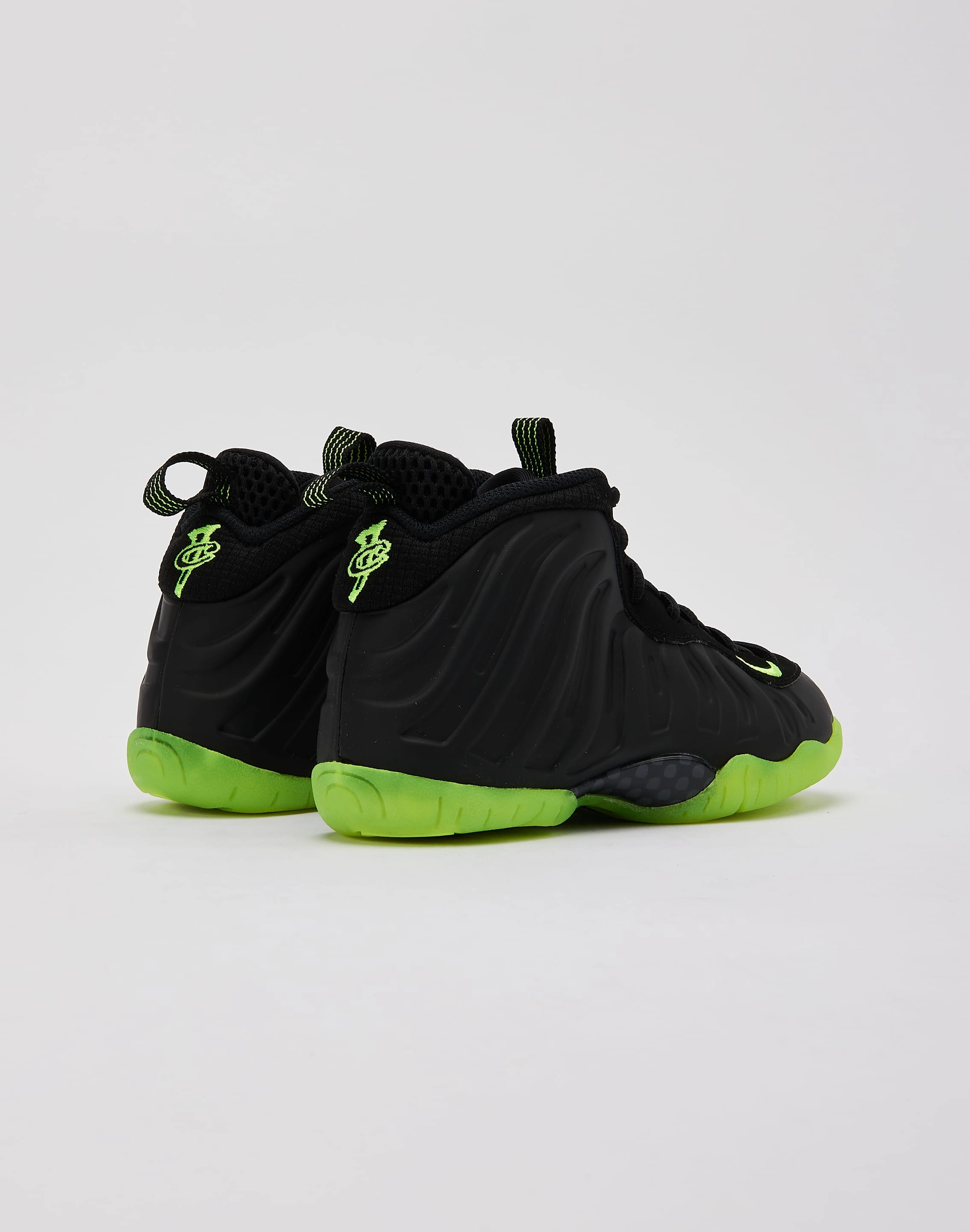 Minimalist fashion Nike Little Posite One 'Black Volt' Pre-School