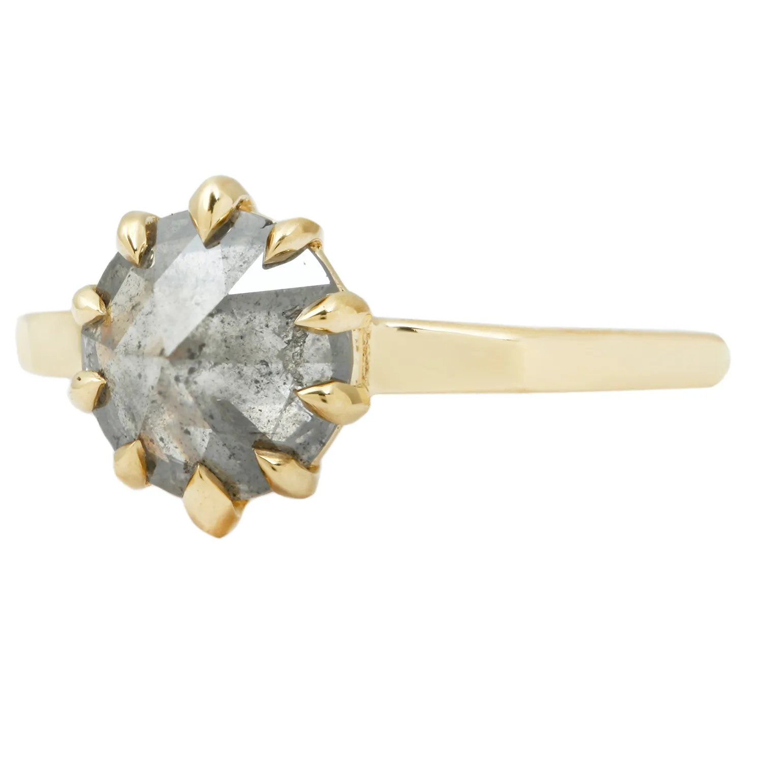 Misty Glow Diamond Ring