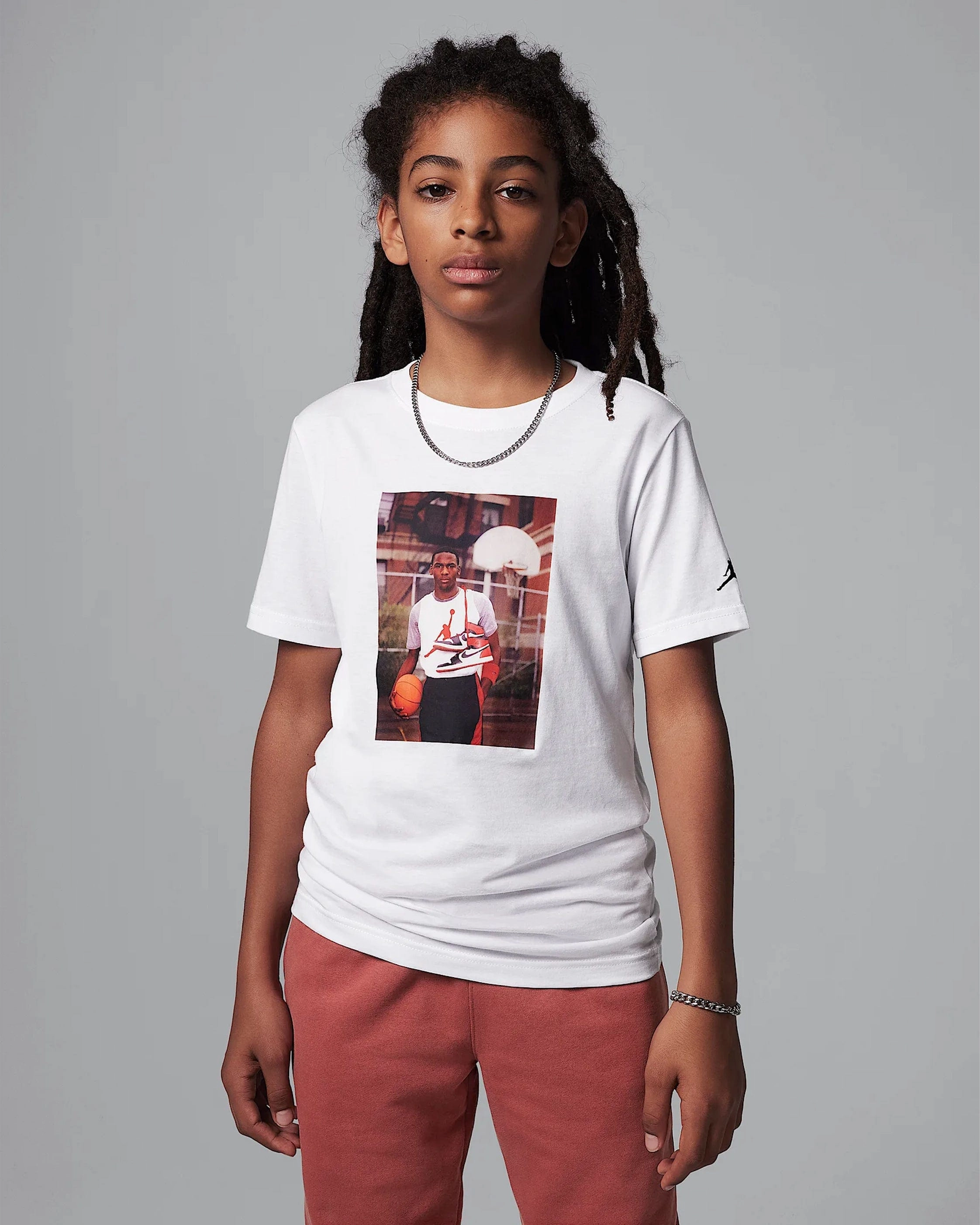 Fashion catalog Jordan Photo Tee Grade-School Clothing and accessories