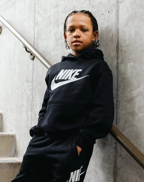Modern fashion Nike Club Fleece Pullover Hoodie Grade-School Fashion forecasting