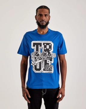 Modern fashion True Religion Retro Foil Tee Upcycled fashion