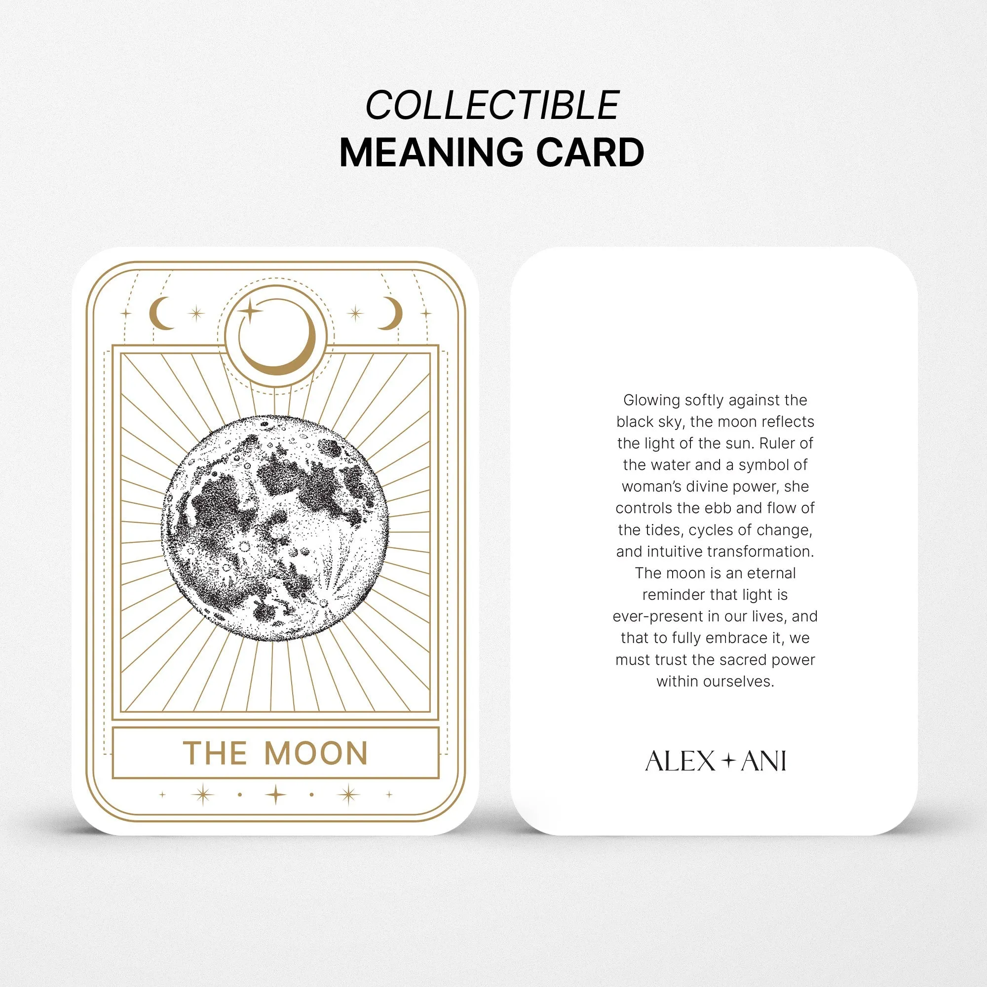 Moon Charm Bangle