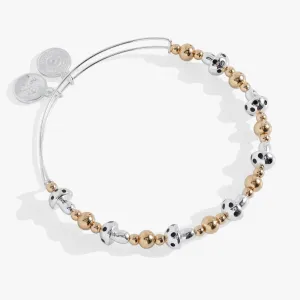 Mushroom Beaded Bangle