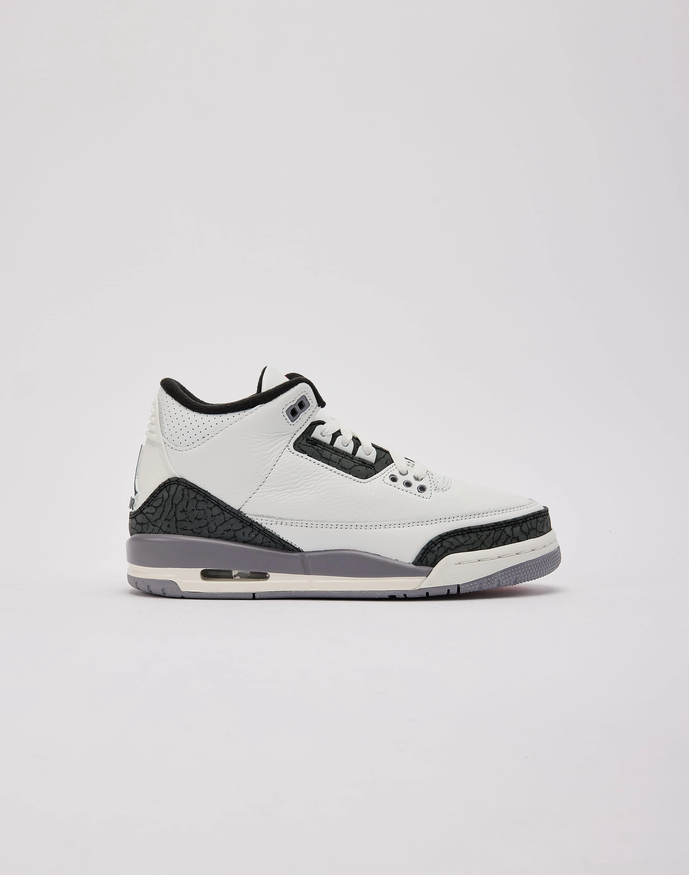 Jordan Air Jordan 3 Retro 'Cement Grey' Grade-School Patterned fashion (floral, stripes, etc.) Runway fashion