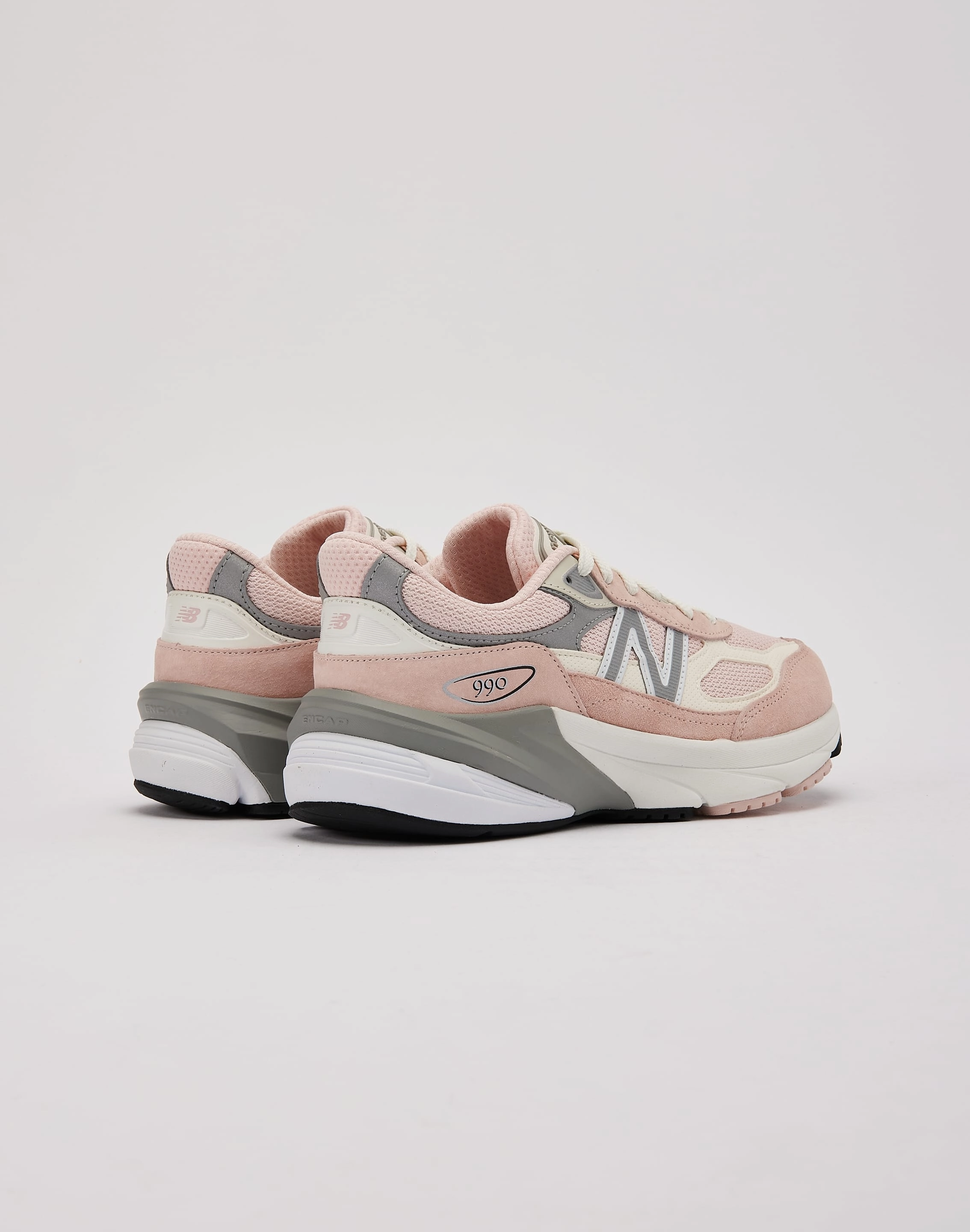 New Balance 990v6 Grade-School Leather - material fashion