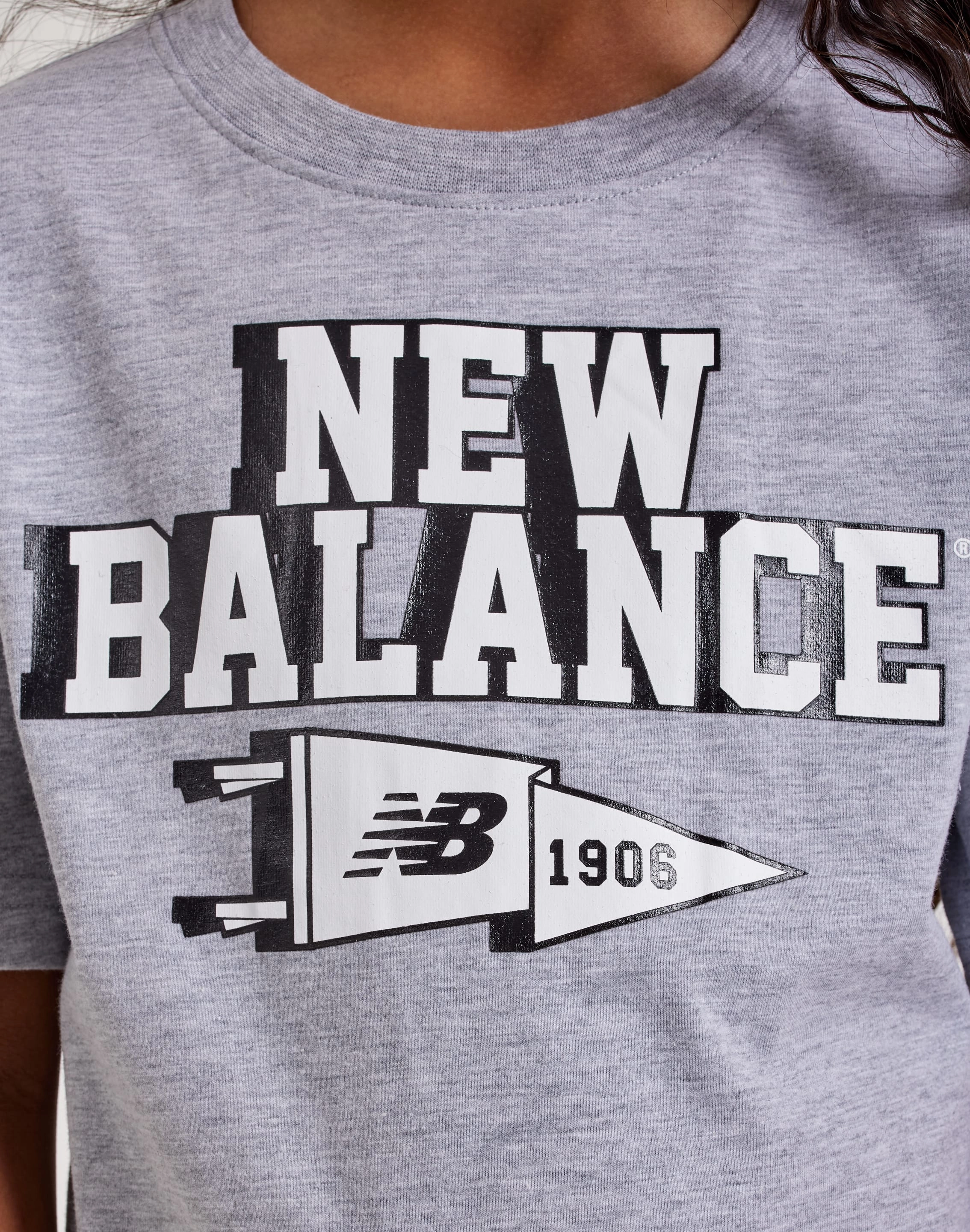 New Balance Flag Tee Grade-School Fashion photography