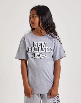 New Balance Flag Tee Grade-School Fashion photography Linen - crafted fashion