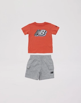 New Balance Fleece Cargo Shorts Set Toddler Stylish products Style statements