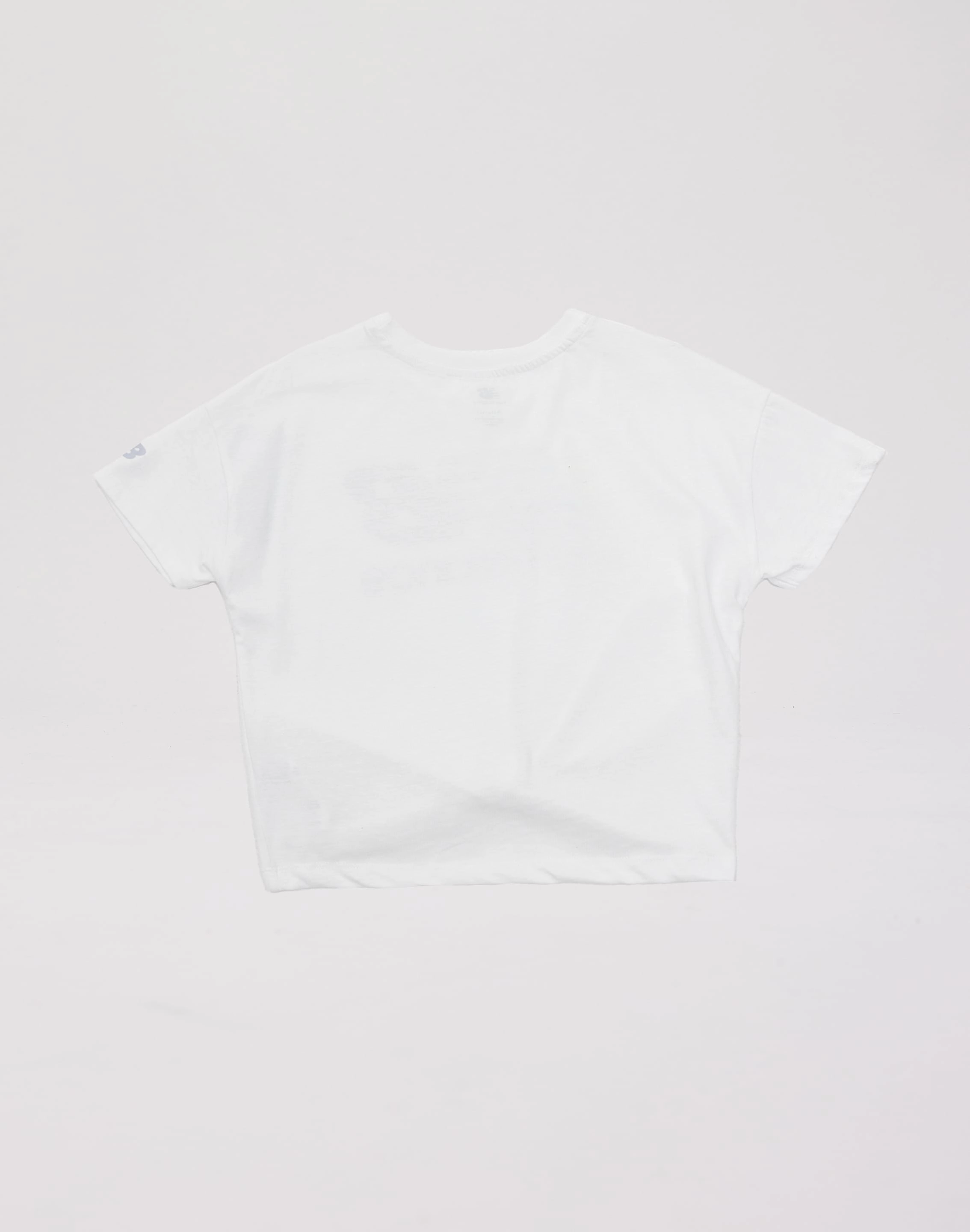 New Balance Gradient Stacked Logo Tee Grade-School Denim products