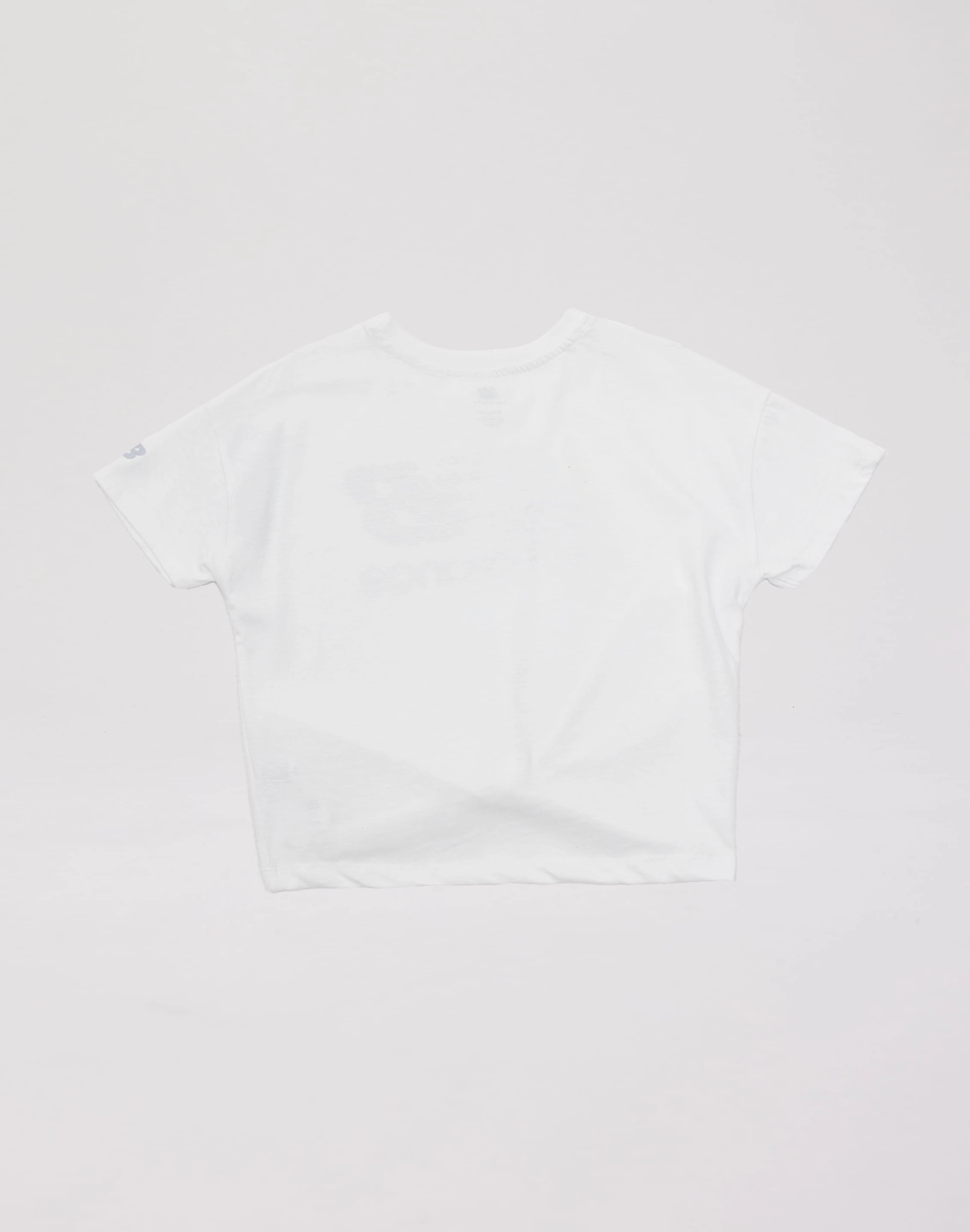 New Balance Gradient Stacked Logo Tee Grade-School Denim products