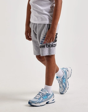 New Balance Linear Logo Shorts Grade-School Formal wear selections Clothing assortments