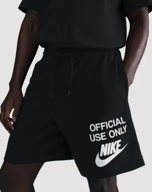 Nike Club Knit Shorts Hip - hop fashion Formal wear selections