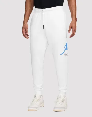 Nike Essentials Fleece Baseline White Pants Spandex - incorporated fashion Street fashion