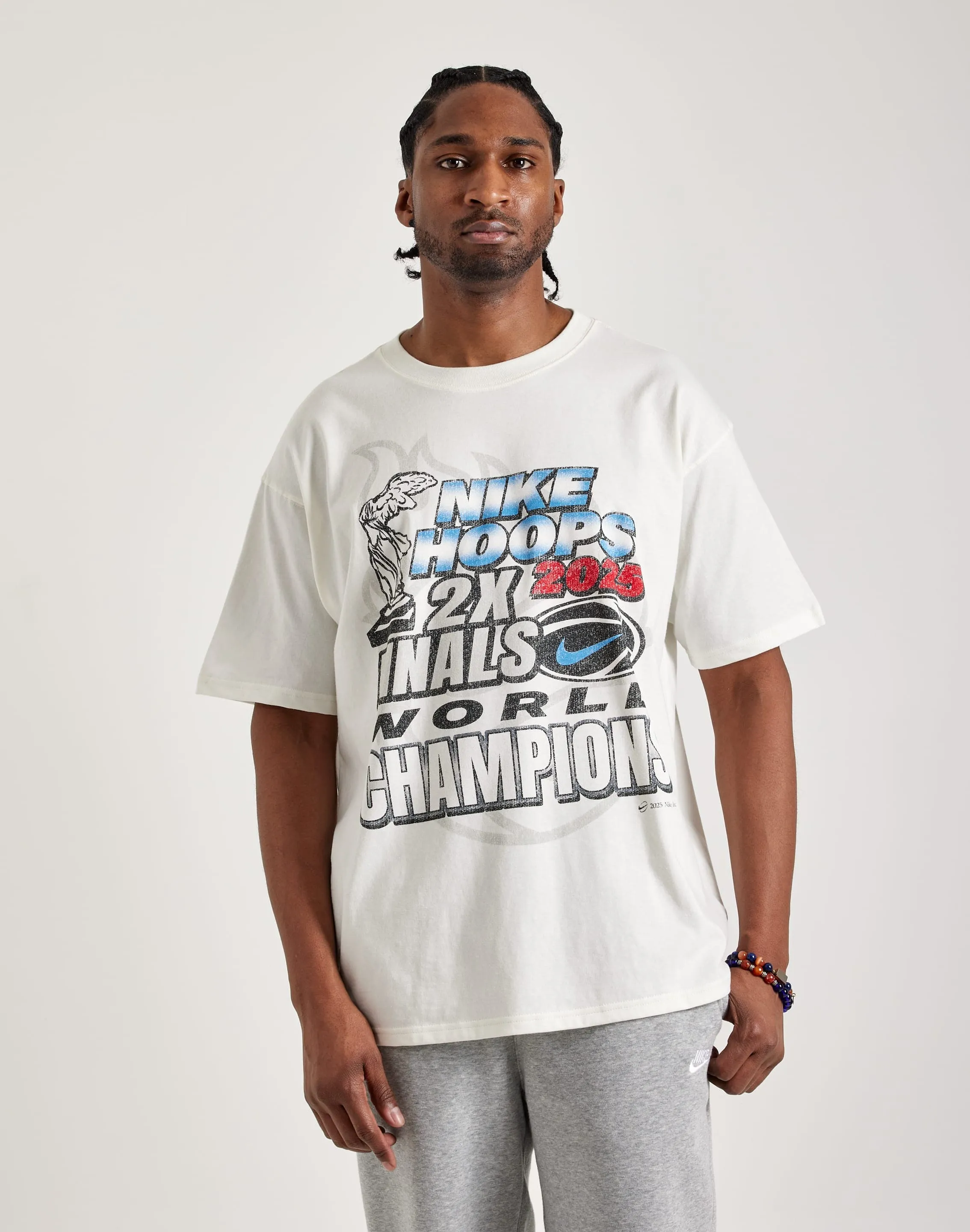 Nike Hoops World Champions 2025 Tee Quality apparel Minimalist fashion