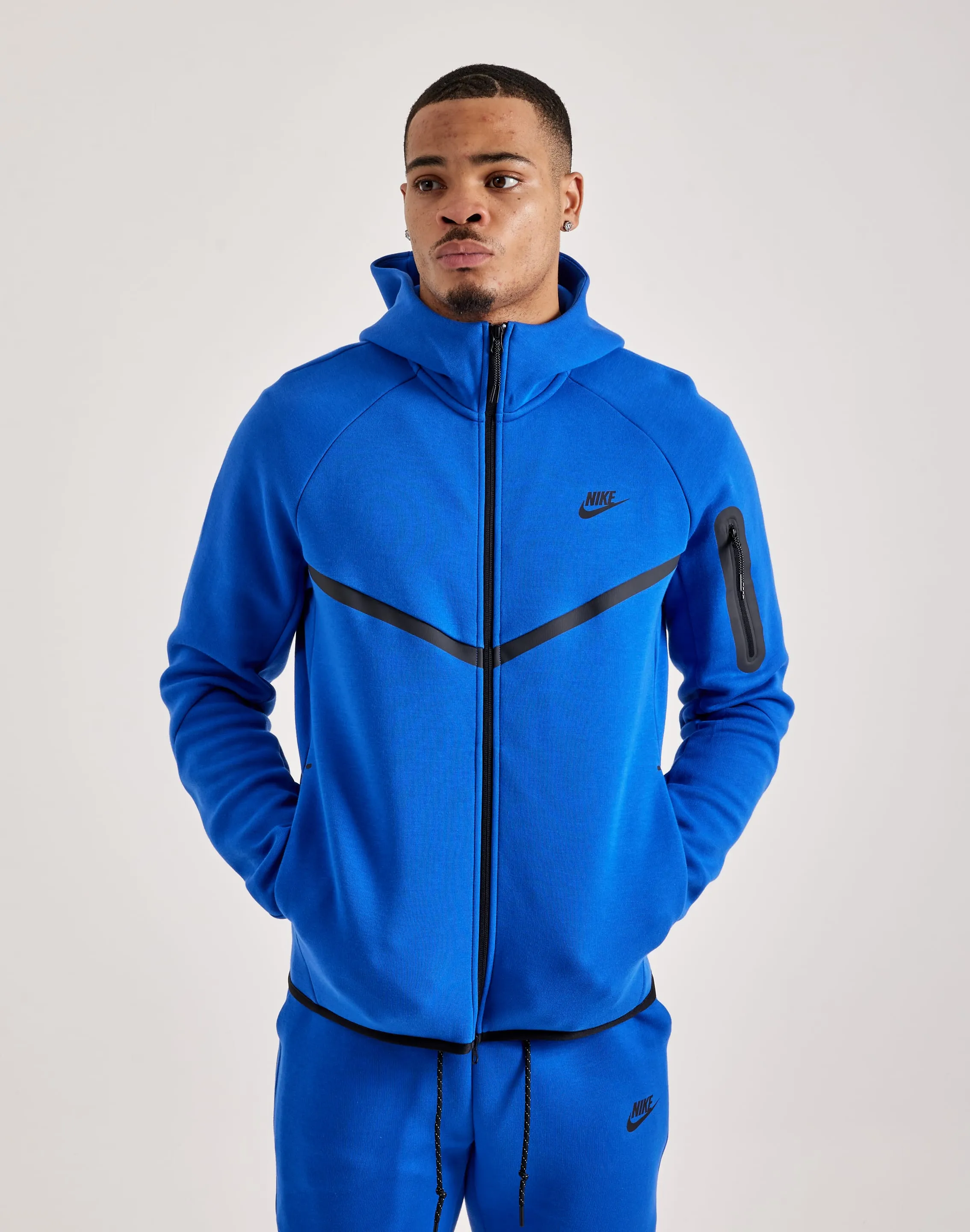 Nike Tech Fleece Windrunner Full-Zip Hoodie Modern fashion Nautical - themed fashion