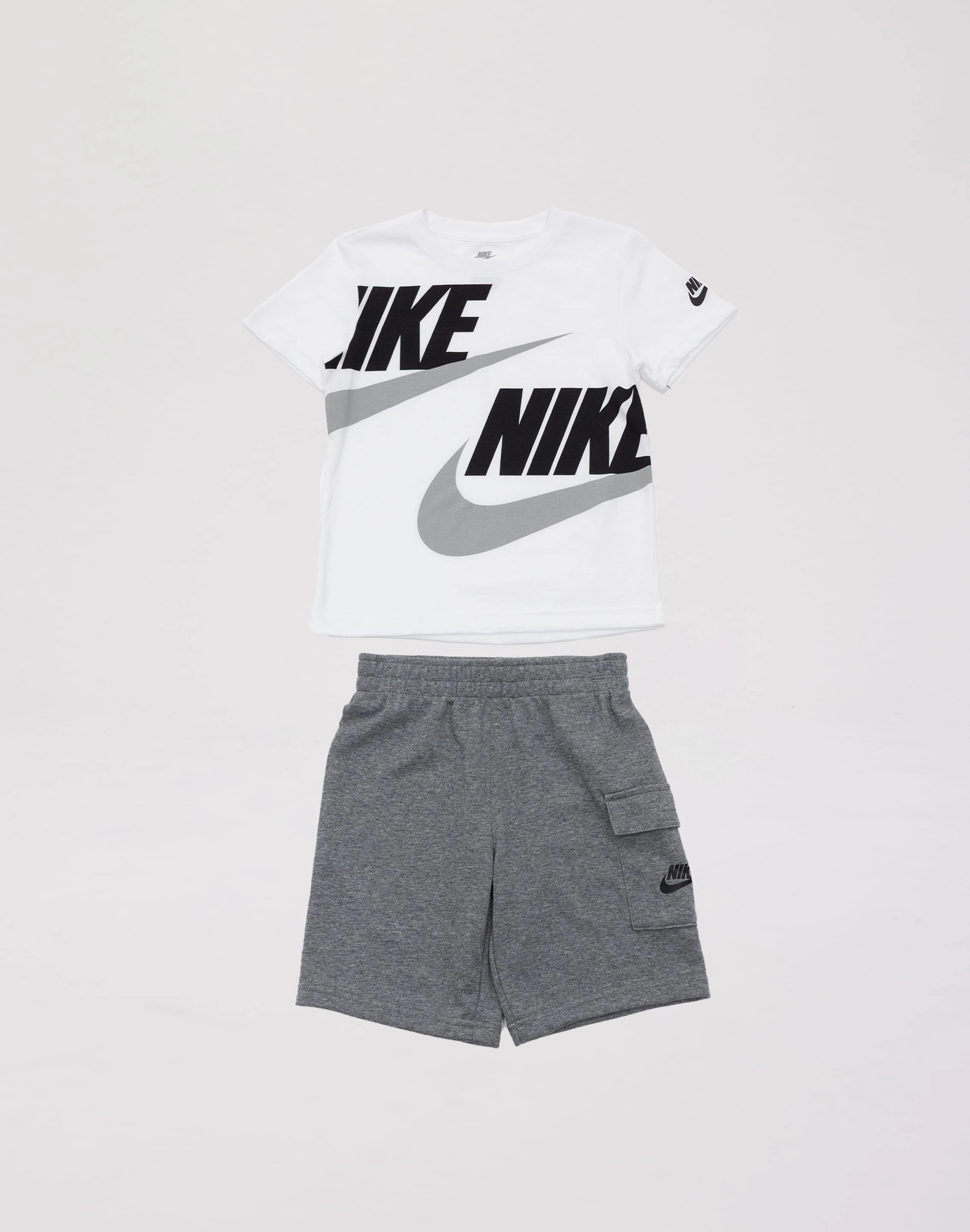 Nike 2-Piece Cargo Shorts Set Pre-School Spandex - incorporated fashion Retro fashion finds