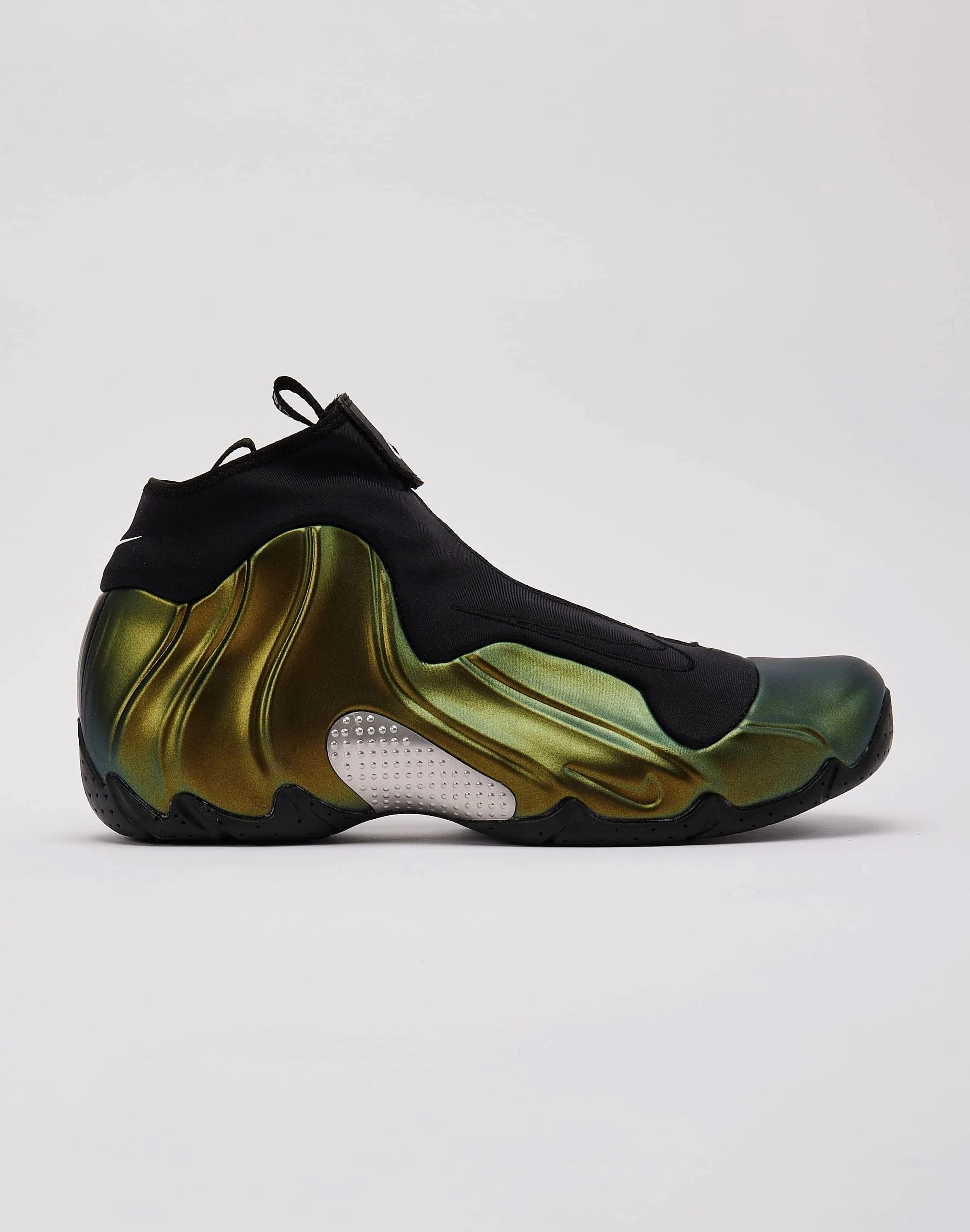 Nike Air Flightposite 'Metallic Gold' Denim products Printed fashion