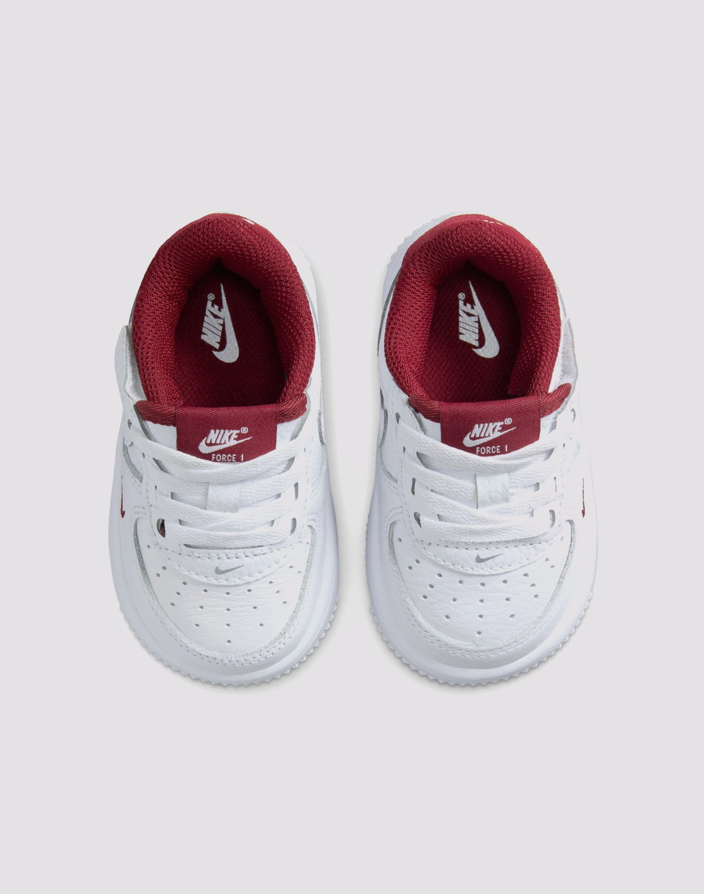 Nike Air Force 1 Low LV8 EasyOn Toddler Boys' "White/Team Red" Quality apparel