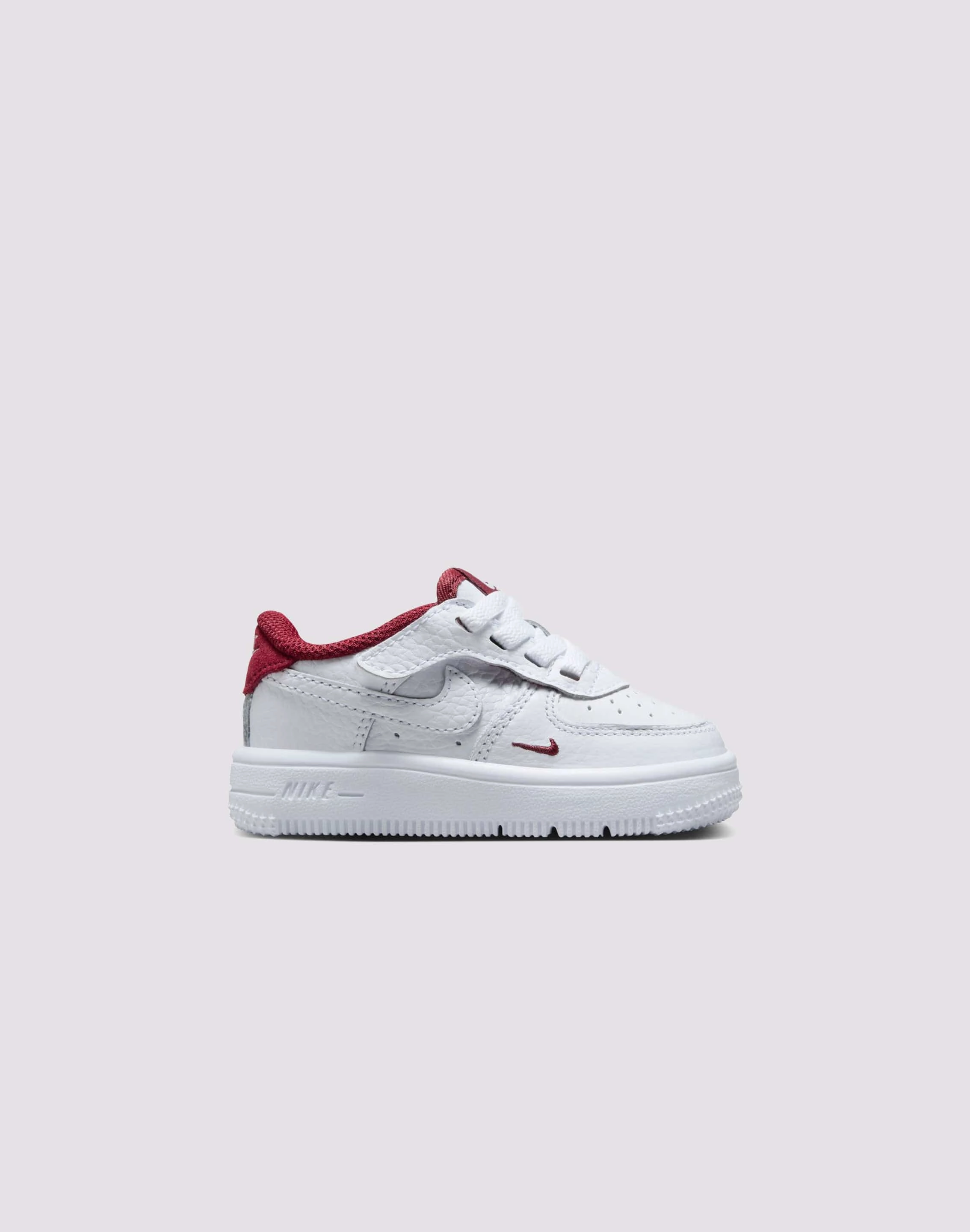 Nike Air Force 1 Low LV8 EasyOn Toddler Boys' "White/Team Red" Quality apparel Best - selling fashion