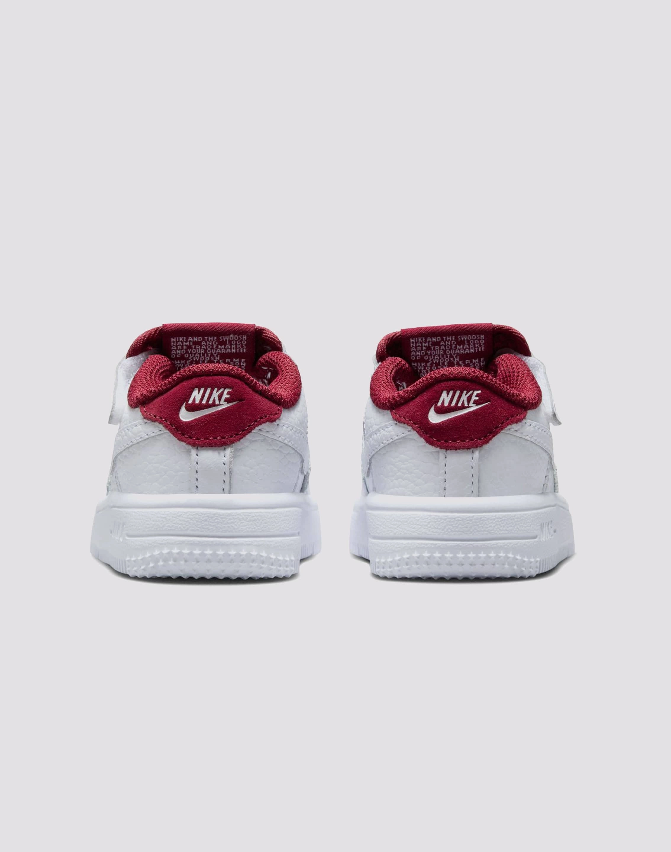 Nike Air Force 1 Low LV8 EasyOn Toddler Boys' "White/Team Red" Quality apparel