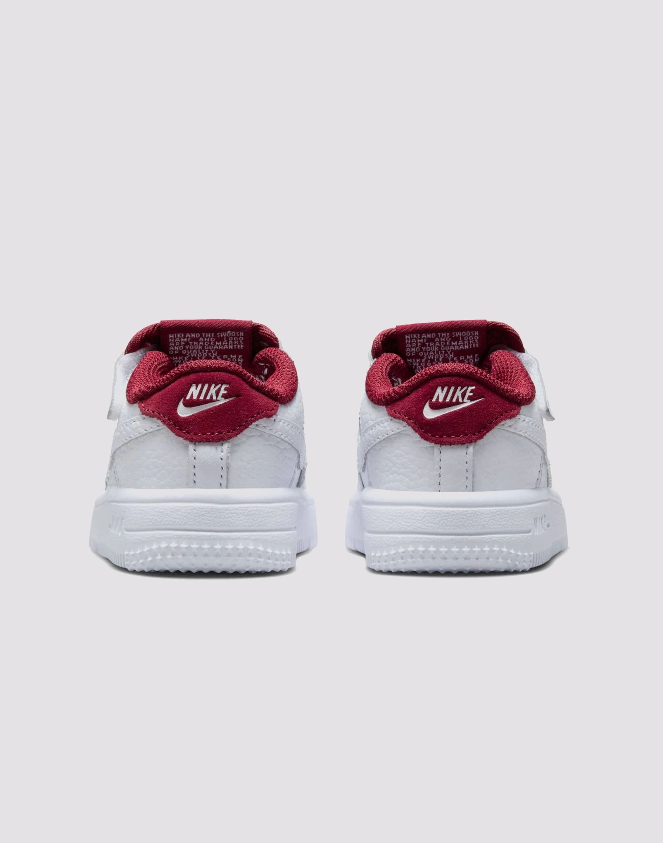 Nike Air Force 1 Low LV8 EasyOn Toddler Boys' "White/Team Red" Quality apparel