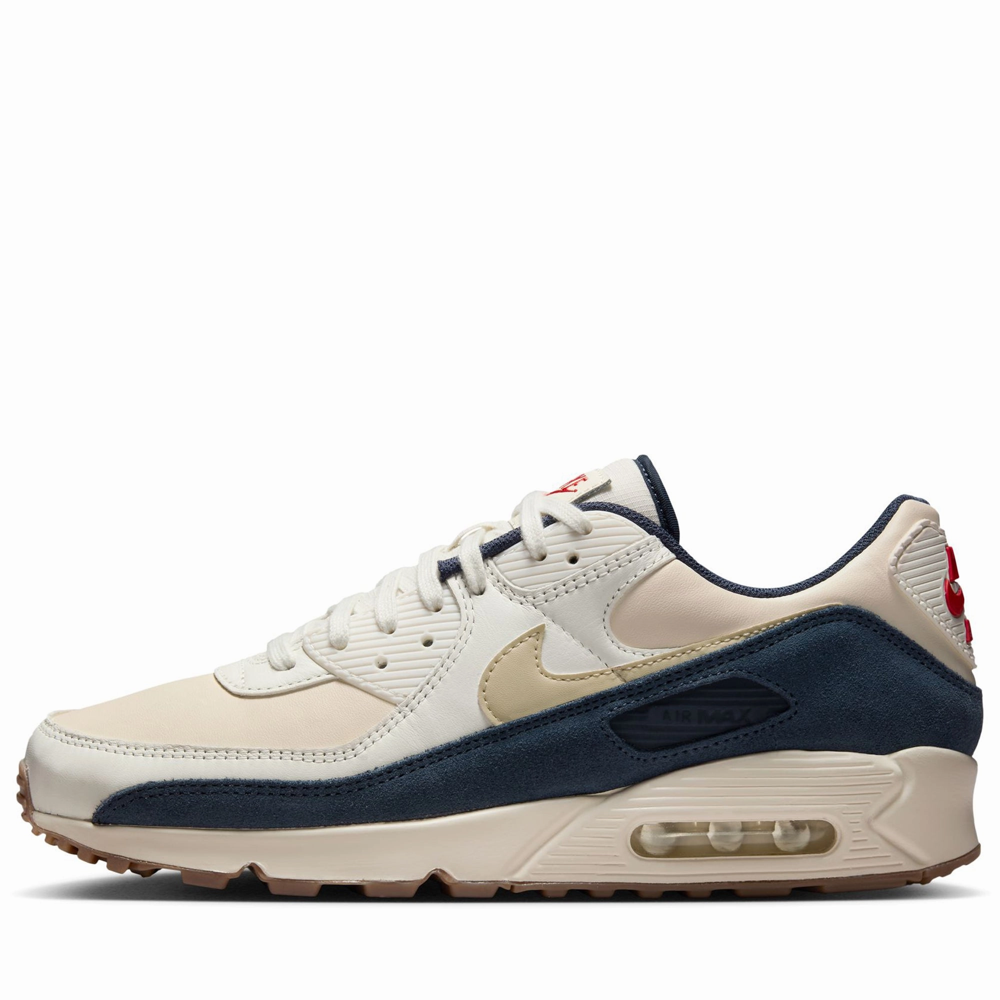 Nike Air Max 90 Premium - Pale Ivory/Light Khaki