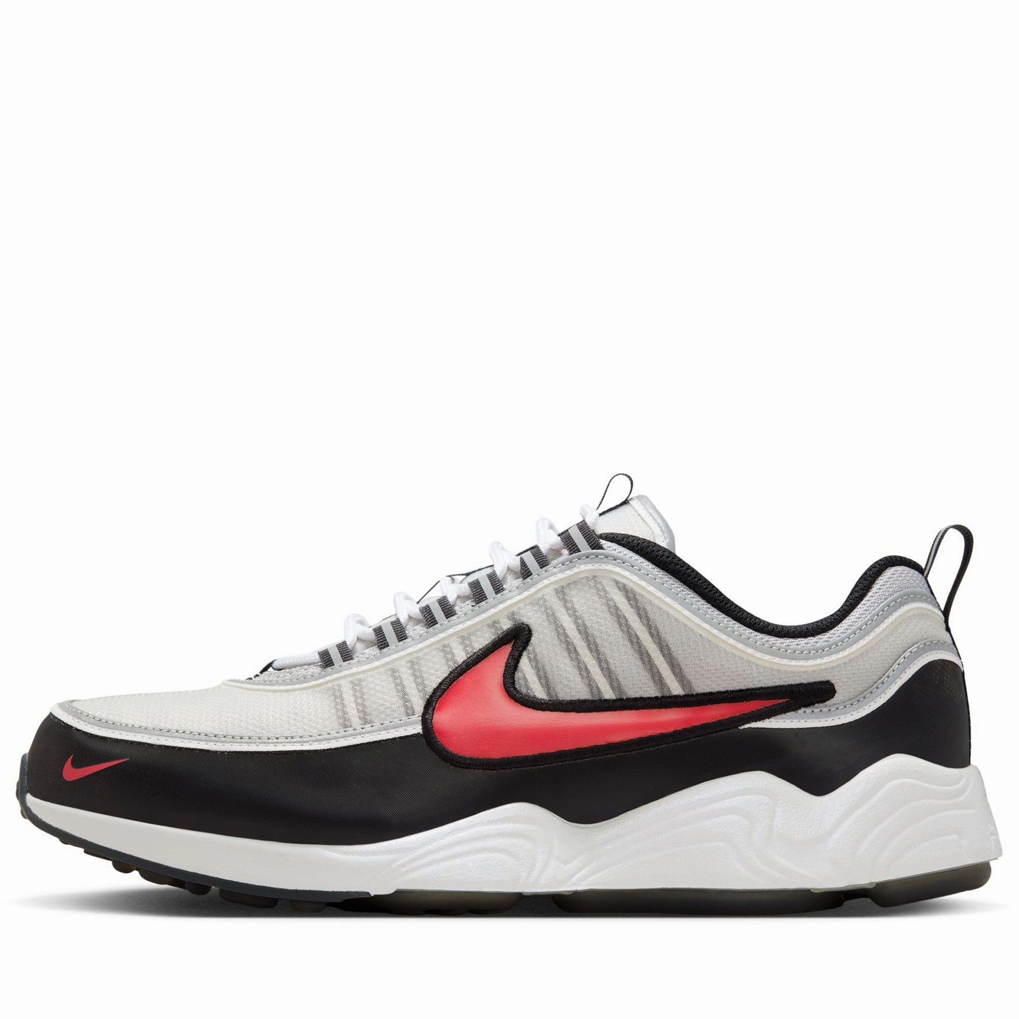 Nike Air Zoom Spiridon - Metallic Silver/Sport Red