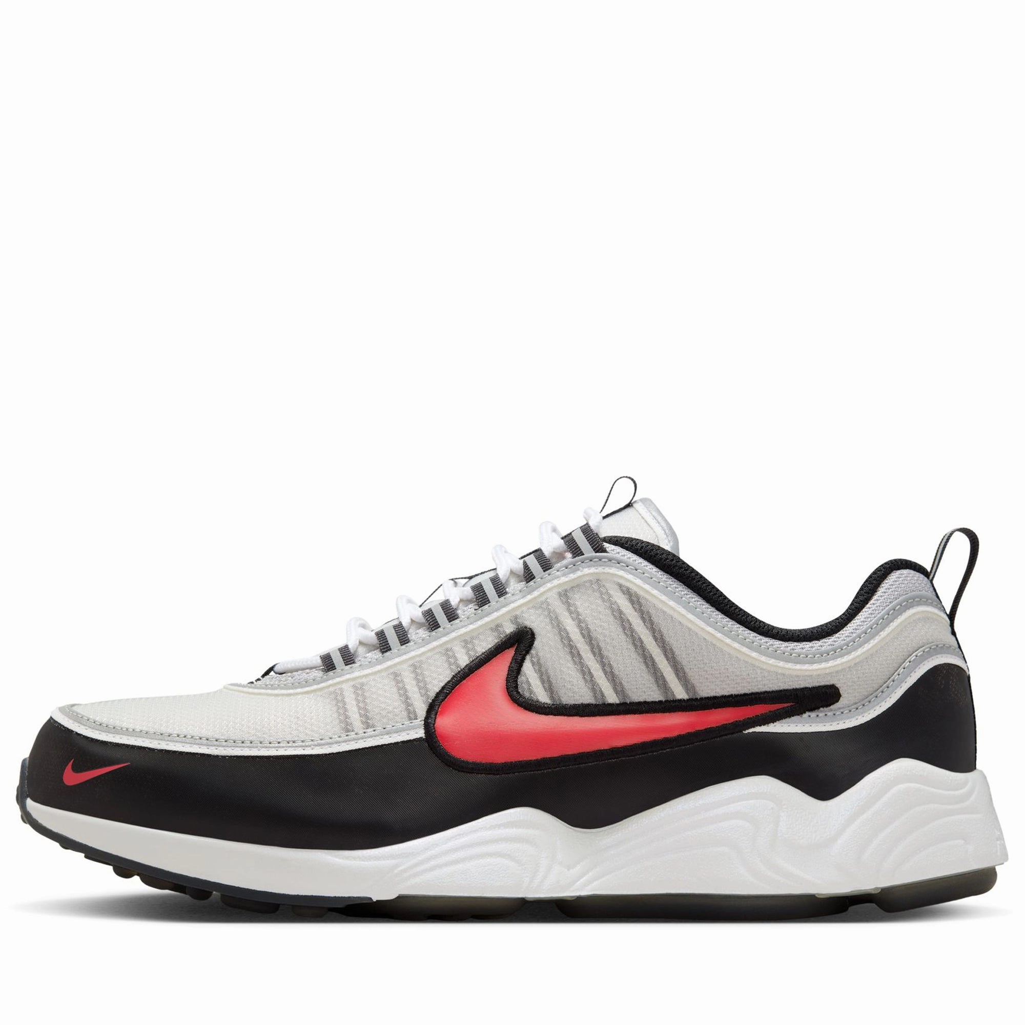 Nike Air Zoom Spiridon - Metallic Silver/Sport Red