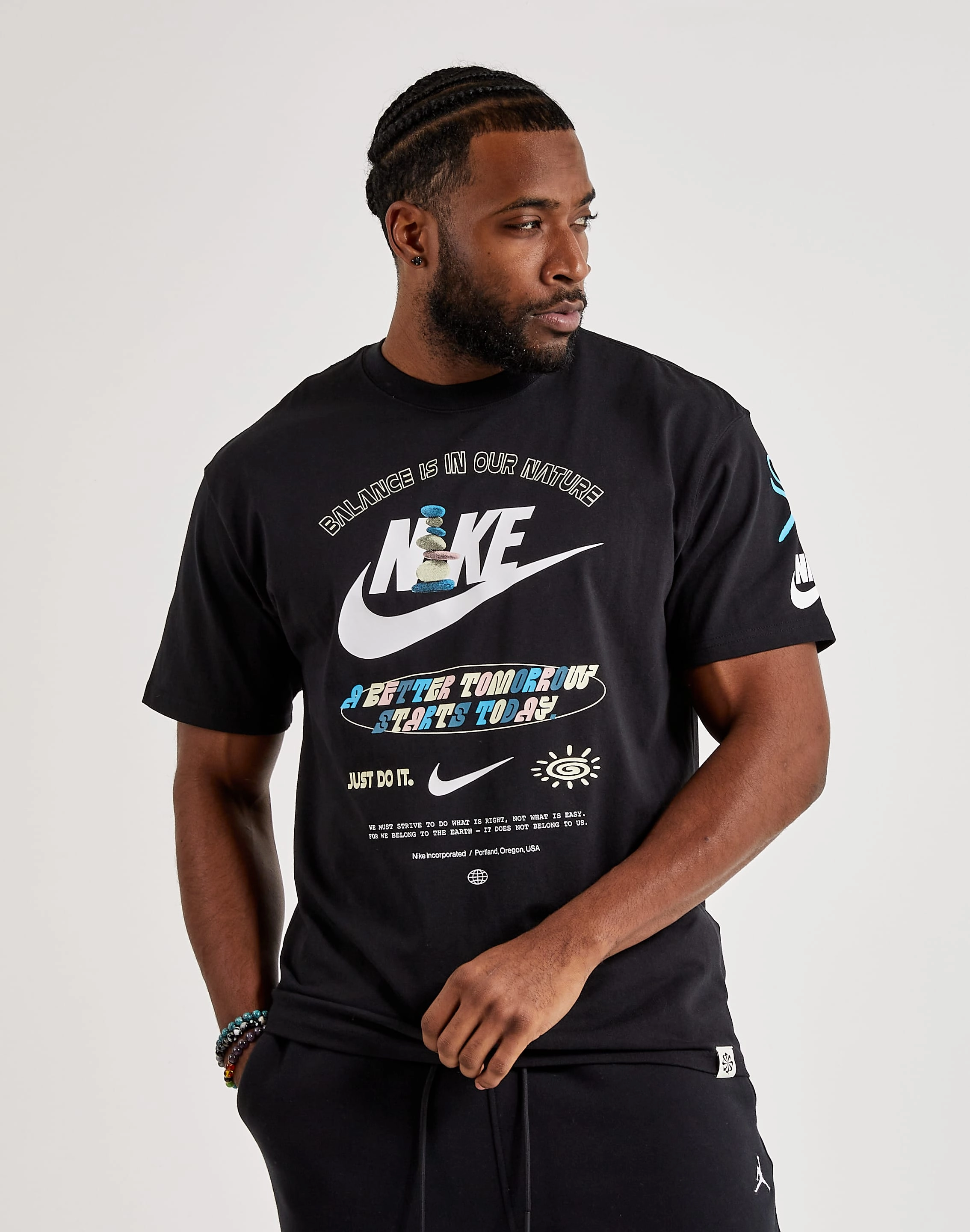 Nike Balance Tee Fashion trends by region Polyester - used fashion