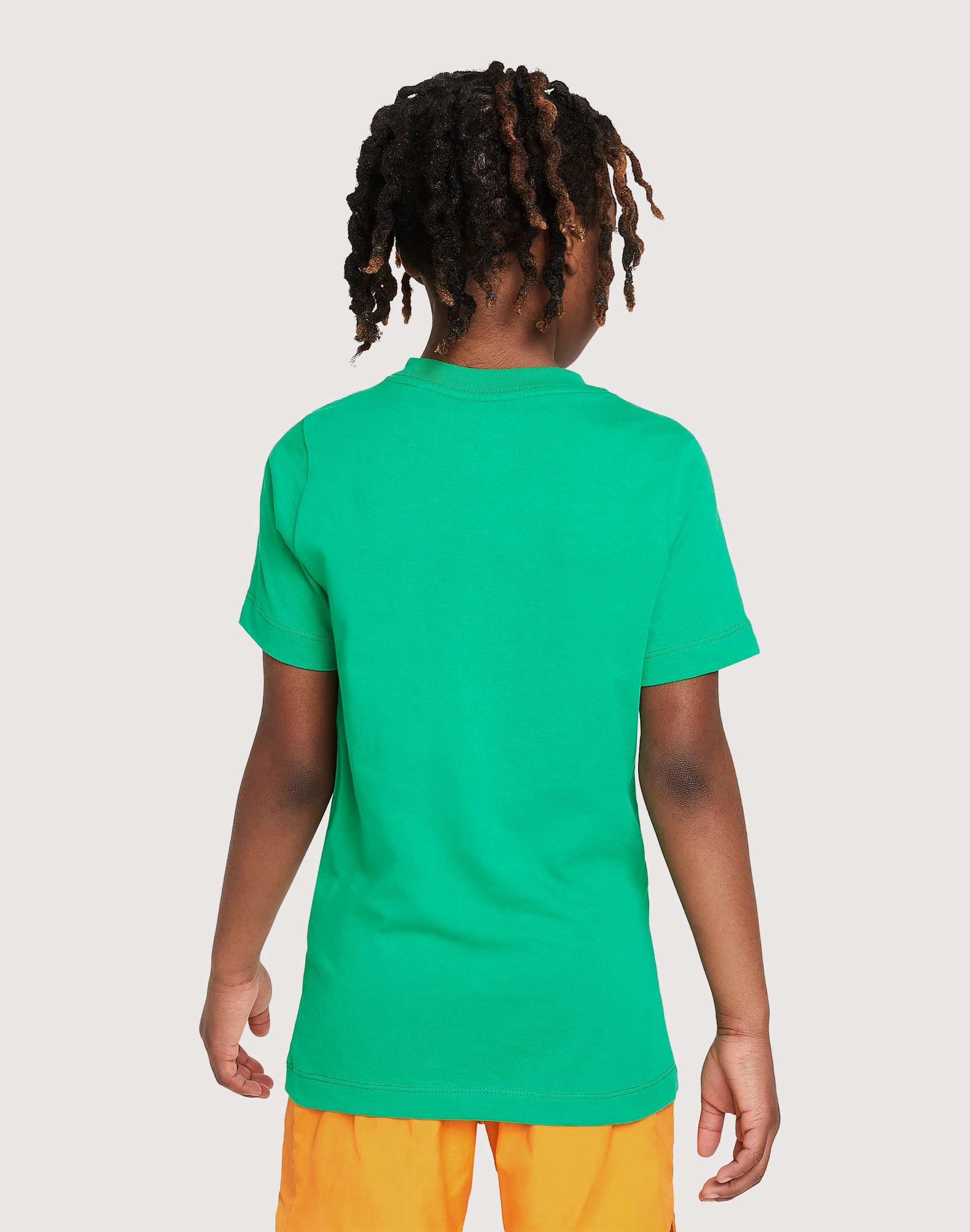 Nike Boxy Graphic Tee Grade-School Denim - based fashion